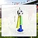 UPEOXT 1 Stadium Horn, Loud Air Blow Noise Maker, Medium Soccer Trumpet for Sporting Events, Portable Football Cheer Horn, Professional Match Noisemaker, Plastic Blower for Games, 19cm
