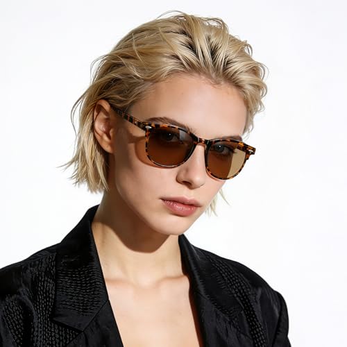 Image of 3 Pack Round Retro Sunglasses for Women Men, UV400 Protection | Lightweight Frame, Comfortable Fit, Classic Vintage Design, Easy Styling, 90s Vintage Style