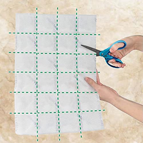 U/B Flexible/DIY Size Cold Pack, Re-freezable Leak Proof Refrigerant Pack, Cold Blankets to Keep Food & Beverage Fresh & Cold, A Pack of 10 Sheets, 4Ã—6 Cells, 15.4" Ã— 11"