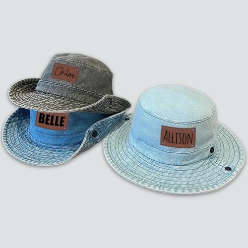 Personalized Cowboy Hats for Kids Custom Western Cowboy Cowgirl Hats Western Cowboy Hats with Leather Name3