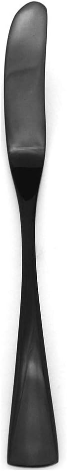 Gugrida 26-Piece 18/10 Stainless Steel Luxury Mirror Polished Black Colorful Silverware Flatware Cutlery Set Service for 4 Include Knife Fork Spoon Dessert Fork Teaspoon Dishwasher Safe