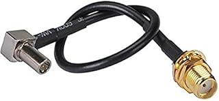 Pigtail Cable MS-147 Male Right Angle to SMA Bulkhead Female RG174 20cm Ships from USA