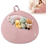 Kinder Sitzsack Bezug mit Reißverschluss, Sitzsack Kinder Kuscheltiere