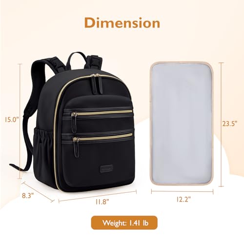 mommore Mini Neoprene Diaper Backpack