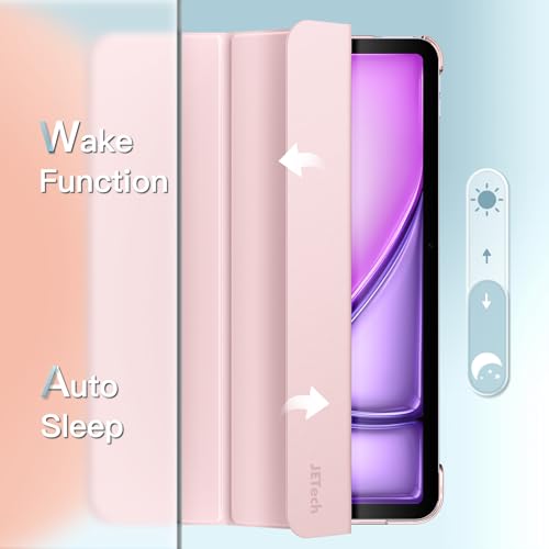 Image of JETech Case for iPad Air 11 inch M4 /M3 /M2 & Air 5 /4 10.9 inch, Pink