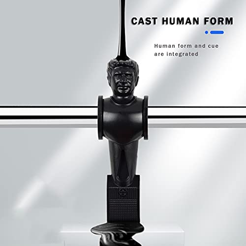 NOALED 56,6-Zoll-Fußballspieltisch, 8 Strokes Parties Desktop-Kickerspiele mit Punktevorrichtung im Perlenstil, freistehendes Indoor-Fußball-Tischspiel für Zuhause – Bild 5