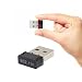 Produktbild Hirolan Mini USB 2.0 802.11n 150Mbps W-lan Netzwerk Adapter zum Windows Linux PC Unterstützt 64/128 Bit WEP, WPA-Verschlüsselung Entspricht den Wireless 802.11n-Standards