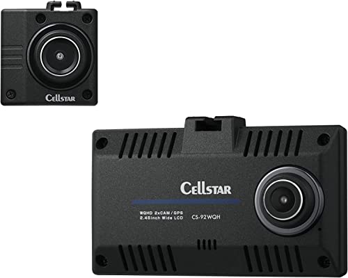 CELLSTAR CS-92WQH ڽ Ĺ ī޶ 2 3.7ް 3.7ް WQHD HDR STARVIS 2.45ġ MICROSD(64GB) ž       GPS ˸ (  Ʈ) MA