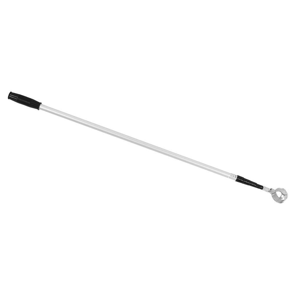 Recogedor de Bolas portátil, recuperador de Recogida de Bolas Flexible y Duradero, Ligero para los Amantes de la Pelota de práctica(Five Sections)