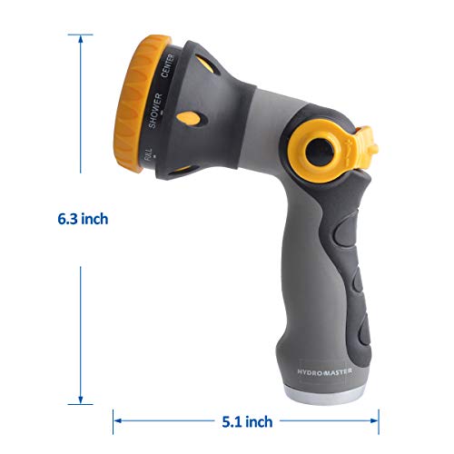 Hydro Master Adjustable Water Gun, Garden Hose Nozzle And Spray Nozzle. #TOP3