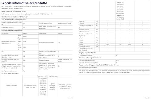 Bosch Serie 6 GSN51AWCV congélateur Autoportante 289 L Blanc - 14