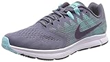 Nike Damen Zoom Span 2, Zapatillas de Entrenamiento Mujer, Gris (Light Carbon/Dark Raisin-Aurora), 43 EU