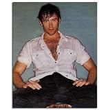 QFZMTVU Hugh Jackman Poster auf Leinwand, ästhetische 