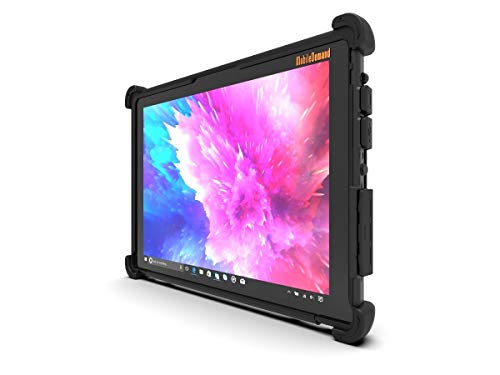 Mobiledemand Ultra Rugged Premium Case For Microsoft Surface Pro 7+, 7, 6, 2017 (Lte), 4 – Heavy Duty Tablet Case – Briefcase Handle, Hand Strap, Easel, Stylus Holder – Shock Absorbing, Protective #TOP1