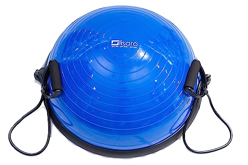 Lisaro Balance Ball, Halbkugel Ball, Balance Trainerball, inkl. Bänder und...
