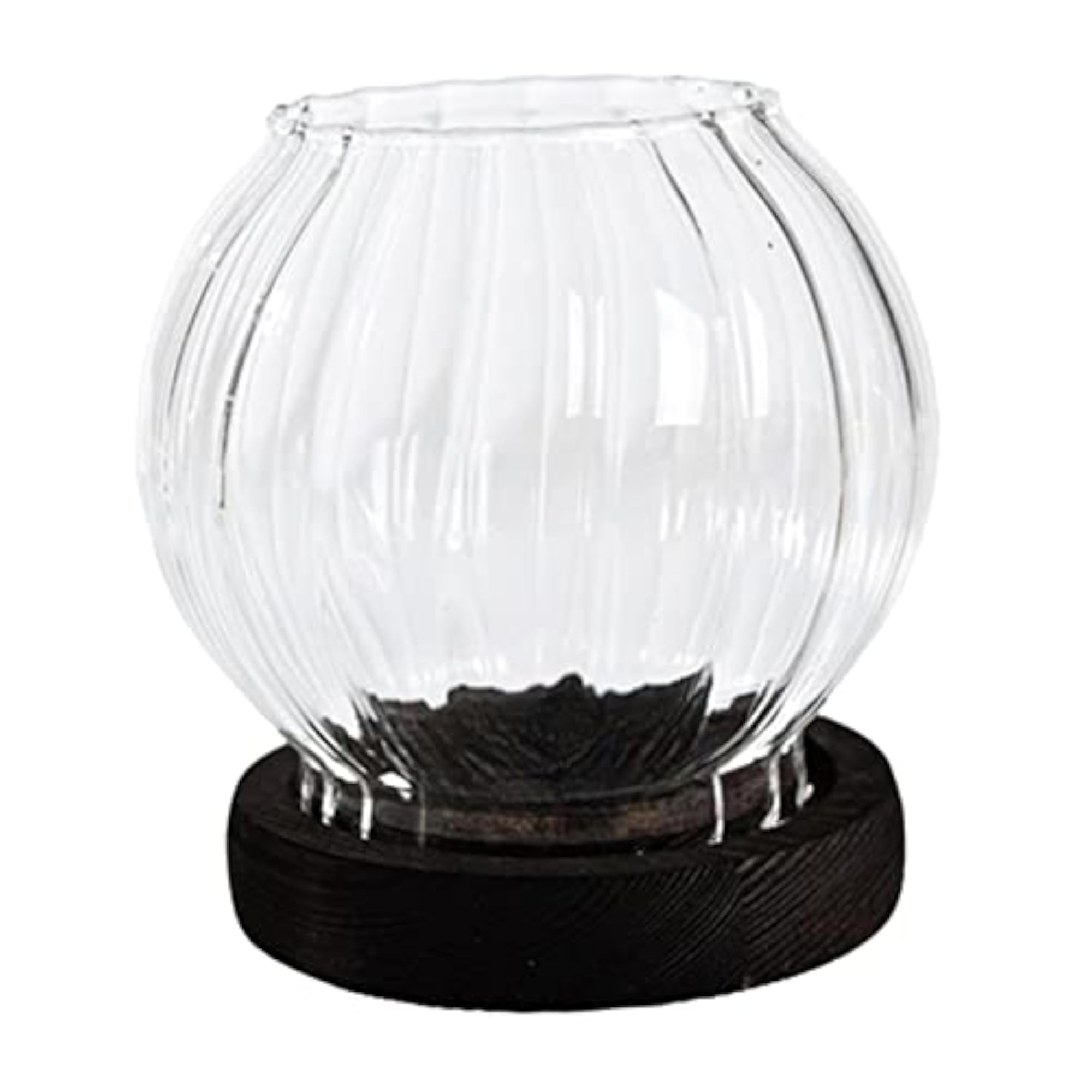 Glass Candle Holder Lightweight Countertop for Festivals