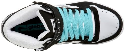 Globe Men's Superfly Skate Shoe,White/Black/Turquoise,6 M | Image 4