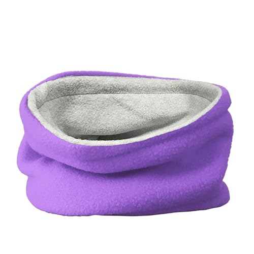 TOSKATOK® Bufanda para el cuello con redecilla de forro polar suave y reversible cálida para niños y niñas