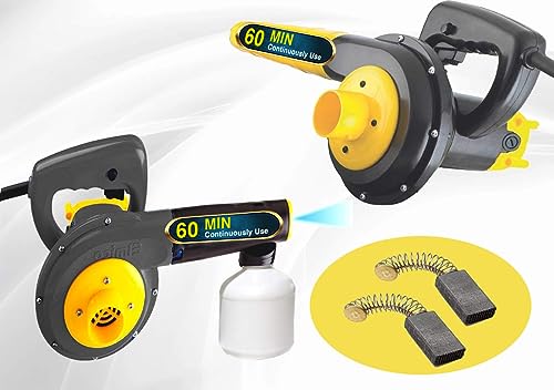Image of Elmico 700W 2 in 1 air Blower Cum sanitizer Sprayer & Carbon Brush for (Made in India) /continuously 60 min use /100% Copper Armature /Blowers for Cleaning Dust /Pc Cleaner /Electric Air Blower