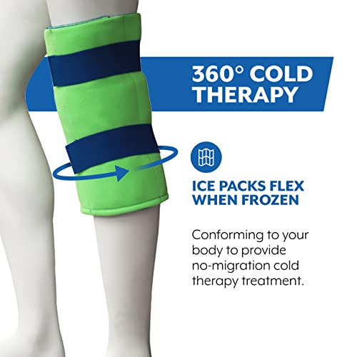 Polar Ice Large Knee Wrap - Reusable Cold Therapy Ice Pack Wrap #TOP1