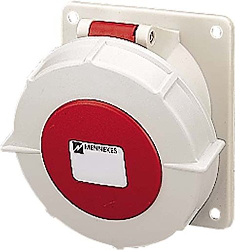 Mennekes 2459 - Base empotrar 16a 7 polos ip67