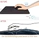 Mauspad mit Handgelenkauflage,Ergonomisches Mousepad zur Linderung von Schmerzen im Karpaltunnel, Memory-Schaum mit Rutschfester Gummi-Basis Office Mat für Computer, Laptop, Desktop (grünes Blatt)