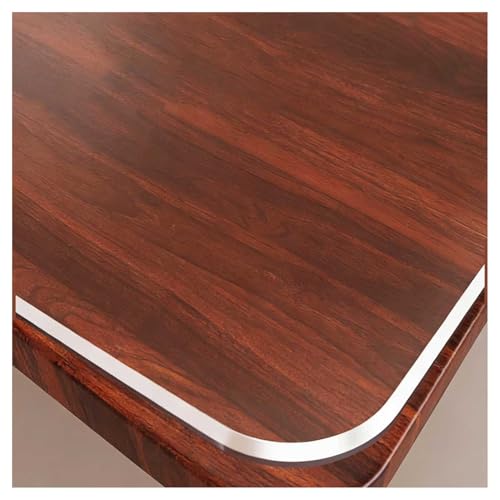 XOYTLR Clear 2mm 30"x30" PVC Vinyl Desk Cover, Oil-Proof Mat