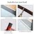 Floor Transition Strip Door Threshold, Self Adhesive-PVC Floor Transition Strip, Overlap Edge Reducer for Laminate Carpet, Floor, Tile (Wood Grain Gray, 0.04" to 0.12", 6.6Ft)
