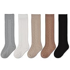 Cable_black Ivory Grey Khaki Brown,5 Pack