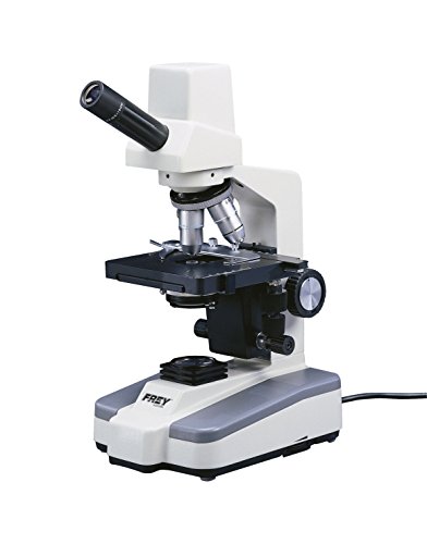 Frey Scientific Advanced Digital Microscope, Monocular Head, 4X, 10X, 40XR, 100XR Objectives