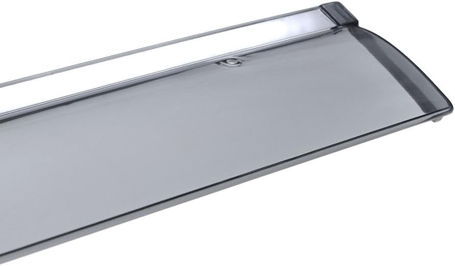 WellVisors Window Visors Wind Deflectors Compatible with Land Rover 2012-2019 Range Rover Evoque with Chrome Trim Rain Guards 3-847LR006