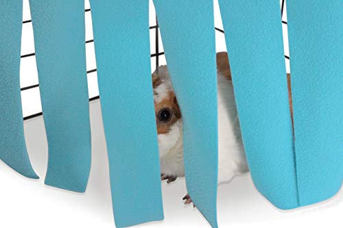 image for Pulse Brands Corner Fleece Forest Hideout for Guinea Pigs, Ferrets, Ch