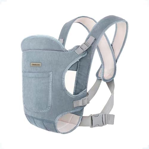 AIEBAO Carregador Canguru Para Bebê, 04 Posições, 01 Bolso Fronta...