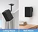 Coyktonty Series Wall Mount Bracket, Aluminum Wall Bracket/Wall Bracket Compatible with Samsung SWA-8500S/9000S/9100S/9200S Speakers, Durable Speaker Stand Mounting Bracket