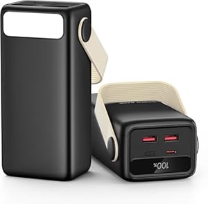 60000mAh Power Bank-22.5W Schnellladung PD20W Powerbank, Großkapazitäts-Akkupack, Tragbares Ladegerät für iPhone/Android und ist EIN Muss für Outdoor-Reisen und Camping