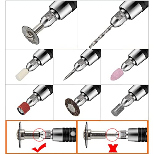 Mini USB Rotary Tool Kit 5V with 109 Accessories, USB Charging and 3-Speed Mini Nail Drill for Trimming, Cutting, Drilling, Etching, Sanding, Engraving, Polishing & DIY Crafts - Image 6