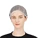 Fancystyle Nylon Hair Net White 24inch, Durable Disposable Hair Nets with Elastic Edge - 120Pcs for Food Service