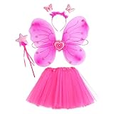 El disfraz de hada mariposa para niñas es adecuado para muchas ocasiones: ropa diaria y juego divertido, fiestas de disfraces, disfraces escolares y festivos, Día de los niños, Halloween, Navidad, etc.