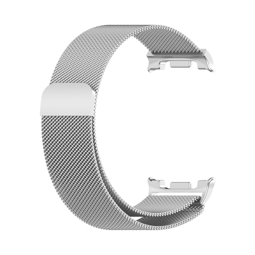 Bracelet acier Galaxy Watch 8 44mm milanais robuste contre les chutes