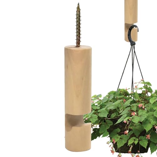 Shurzzesj Gancho para plantas de pared, gancho para plantas de pared, gancho para plantas de techo montado en la pared, gancho decorativo de sólido para tiras de luces LED, decoraciones navideñas