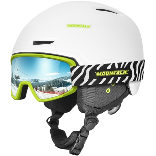 Mountalk�X�L�[�w�����b�g �S�[�O�� �Z�b�g ? CE/ASTM���S�F�� �X�m�[�{�[�h �w�����b�g ��̌^ ? �܂�~�� �_�u�������Y �_�C�������� S/M/L 3�T�C�Y�W�J �j�����p �q�� �L�b�Y �W���j�A