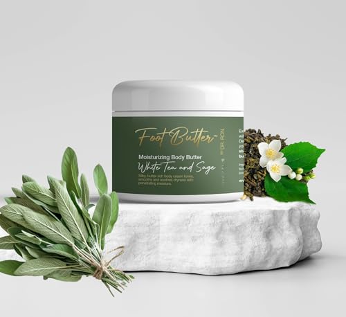 Foot Butter by Dr Ron White Tea and Sage Moisturizing Body Butter