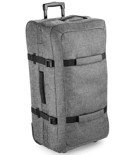 Valise COOZO S'échapper fini le stress des bagages lourds en gris chiné
