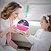 MOKOQI Star Projector, Night Light Lamp Fun Gifts for 1-4-6-14 Year Old Girls and Boys Rotating Star Sky Moon Light Projector for Kids Bedroom Decor -Pink