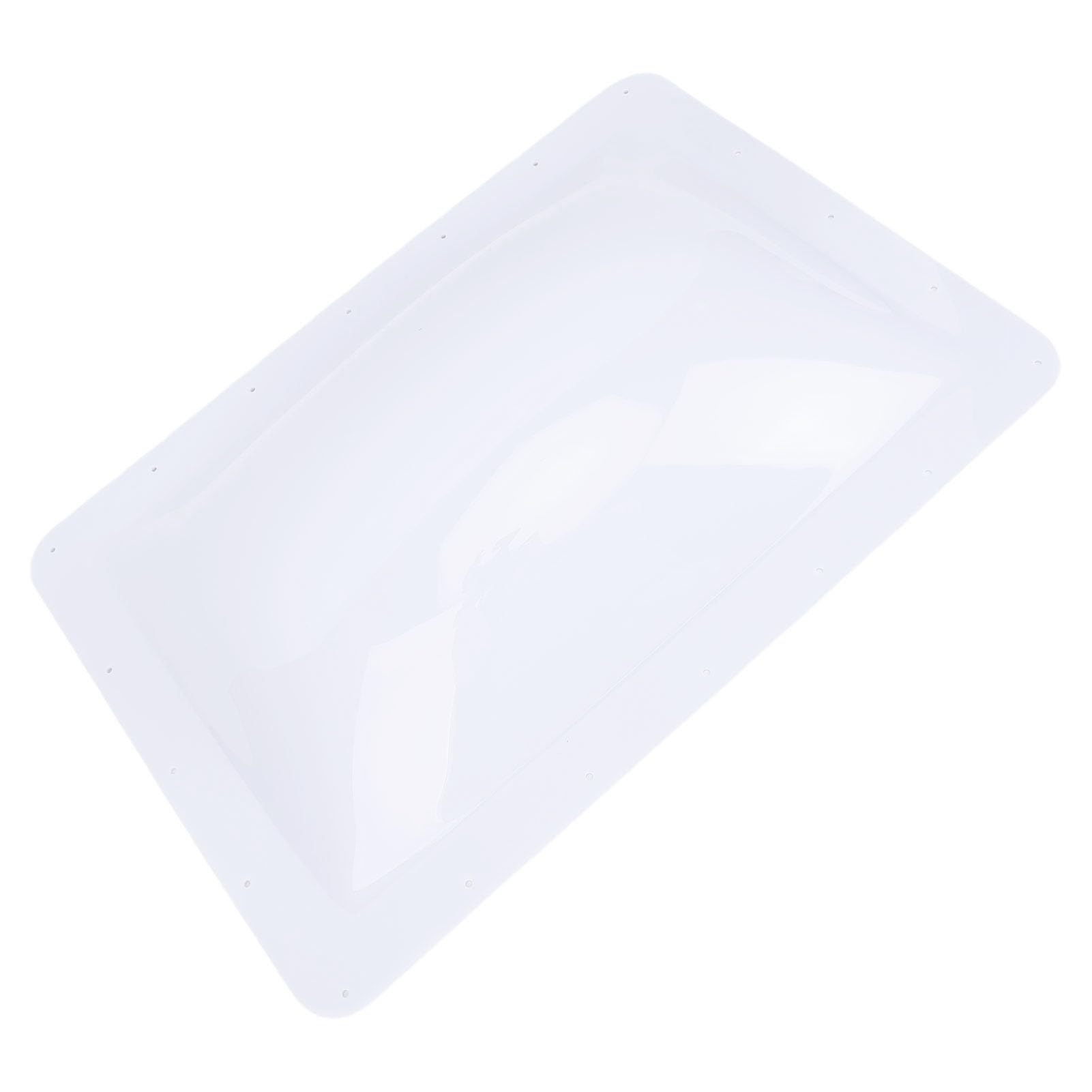Cúpula Exterior para Claraboya de Autocaravana, Cubierta de Repuesto de Policarbonato Impermeable y Sellante de 18x26 Pulgadas con Alta Resistencia a Prueba de Luz Solar, para