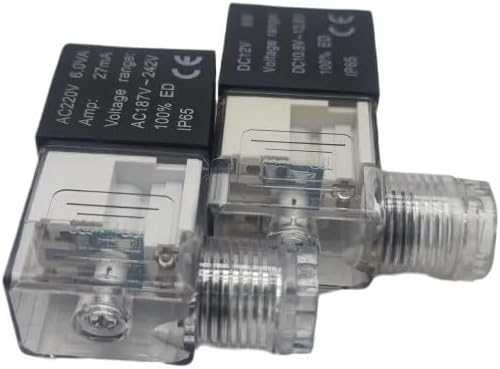 Pneumatic Solenoid Valve Coil Electrical Part 4V210 3V210 DC12V DC24V AC110V AC220V 380V Solenoid Valve Coil(AC220V)
