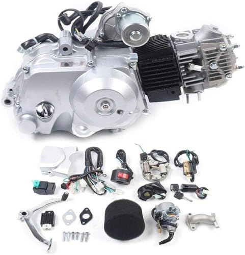 125cc Engine 4 Stroke Semi-Auto ATV Engine with Reverse and