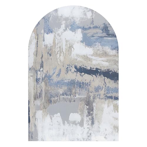 DEQORI Papier peint mural autocollant - 100 x 150 cm - Motif couche et lumière - Toile textile - Amovible, décoratif et indéformable - Pour salon, bureau, couloir ou chambre d'enfant