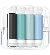 Redfly 17PCS Travel Bottles for Toiletries, TSA Approved Travel Size Containers, Leak Proof Trave...