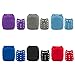 ALVABABY 6 Pack Cloth Diaper with 12 Inserts One Size Adjustable Washable Reusable Diaper Cover for Baby Girls and Boys